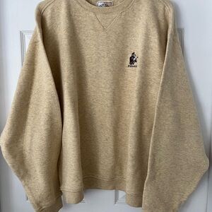 Men s Cutter & Buck Long Sleeve Golf Sweater/Shirt Size Large Crew Neck Pull Ove